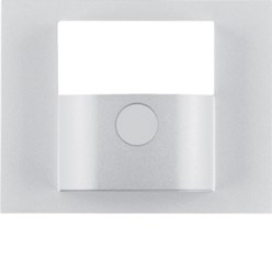 Afdek. voor KNX bew.meld. berker K.5 aluminium